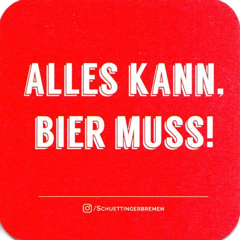 bremen hb-hb schttinger sprche o r 1b (quad185-alles kann-rot)